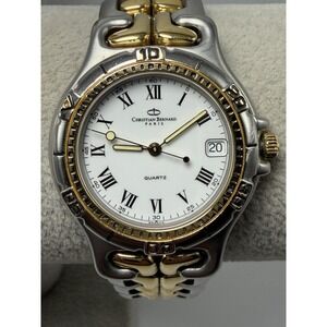 Christian Bernard Paris Watch 5397 New Battery 33MM 6.25" Ladies Watch